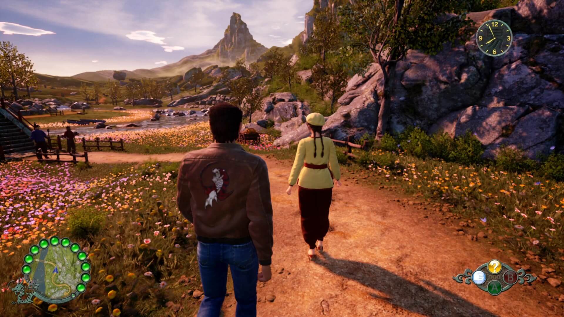 Shenmue 3 - геймплей игры Windows